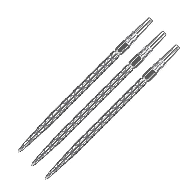 Target Darts نقاط السهام المستهدفة، نصائح السهام السويسرية من دايموند برو (طقم 3 نصائح) 26 مم، فضي | تغيير نقاط السهام، ملحقات السهام الاحترافية - Image 1